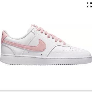 Nike womens court low pink